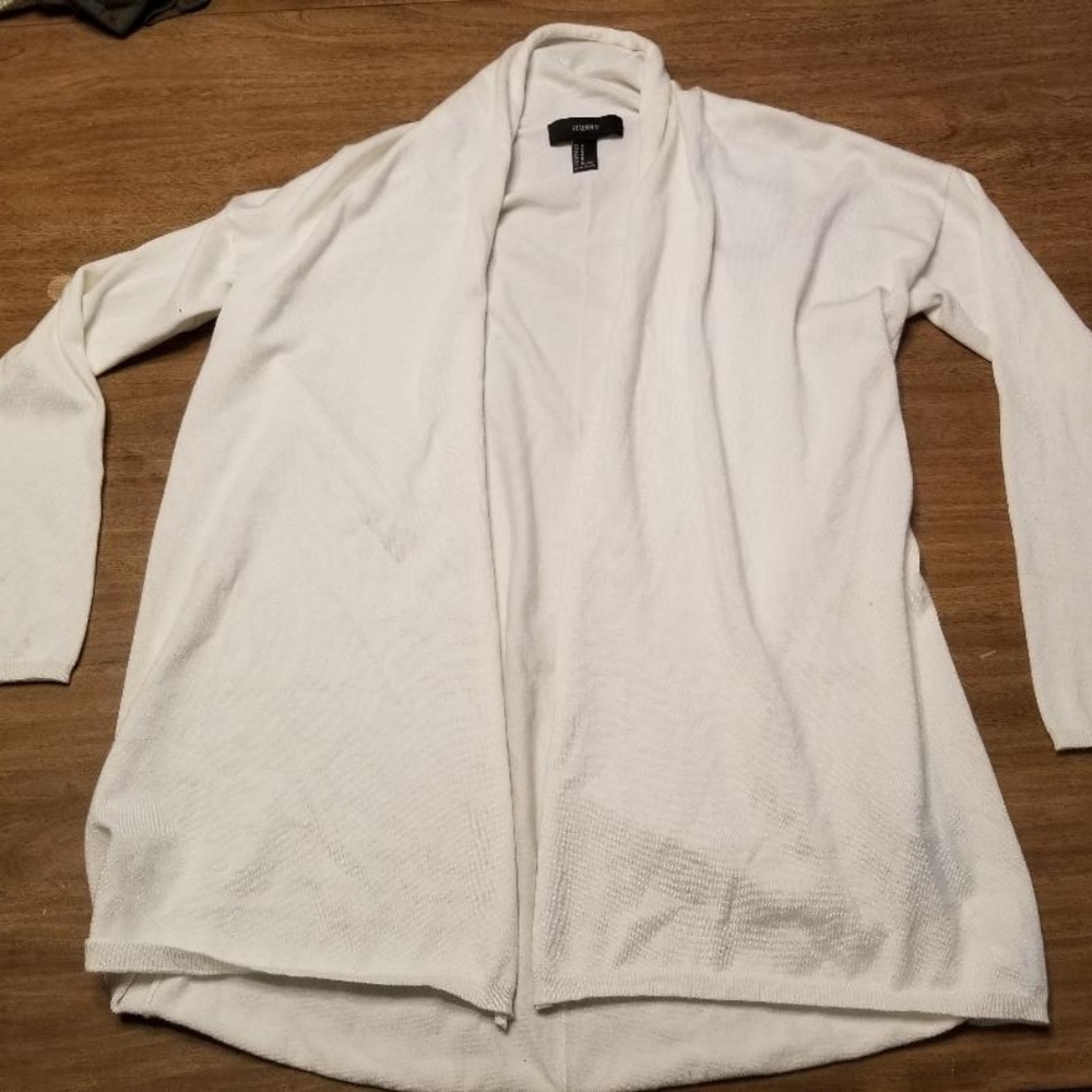 White Cardigan